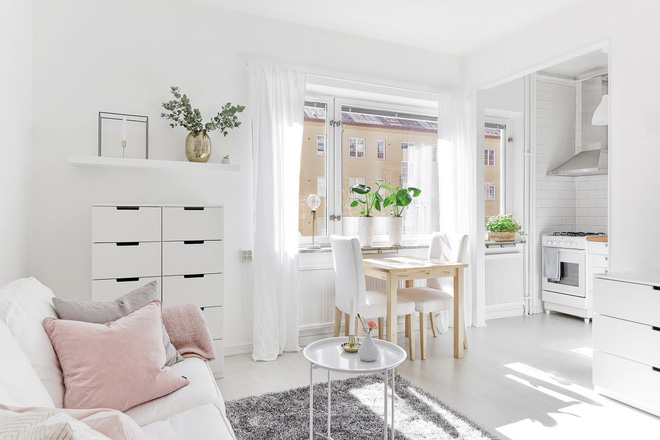 Thiết kế nội thất chung cư nhỏ với 50 mẫu thiết kế đẹp hút mắt