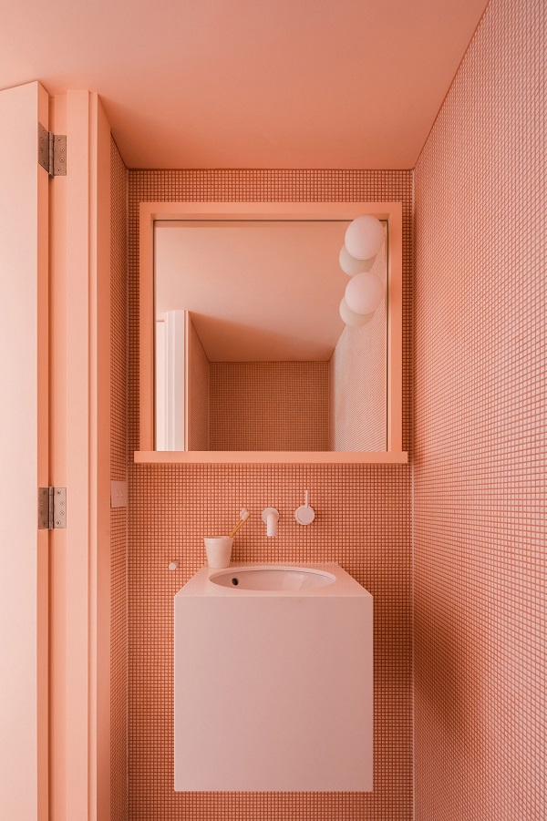 Chiêm ngưỡng những thiết kế nội thất sử dụng màu cam san hô 14