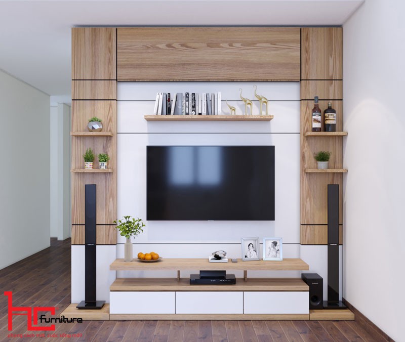 Với thiết kế vách ngăn kiêm kệ tivi đẹp 2024, bạn sẽ có một không gian phòng khách hiện đại, tiện nghi và đẹp mắt. Với sự kết hợp hoàn hảo giữa vách ngăn chắc chắn và kệ tivi tinh tế, không gian nhà bạn sẽ trở nên rộng rãi, tạo cảm giác đón một ngày mới năng động.